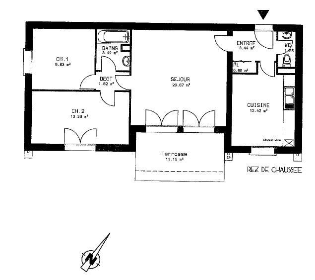 Appartement 3 pièces 71 m² - Photo 11 - La Chapelle-Saint-Luc