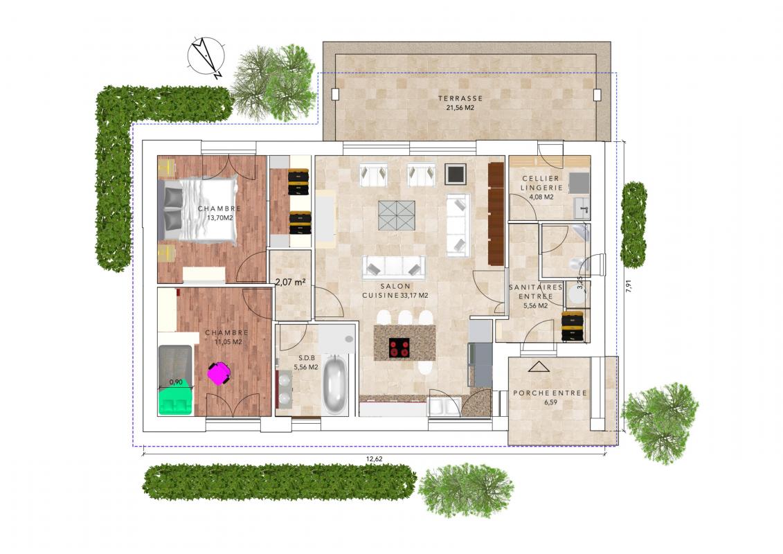 I NGVARD - MAISON OSSATURE BOIS - Photo 2 - Grand-Est