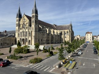 Bel appartement traversant face Basilique Saint Remy à Reims à 3 min de Sciences Po - Reims (51100)